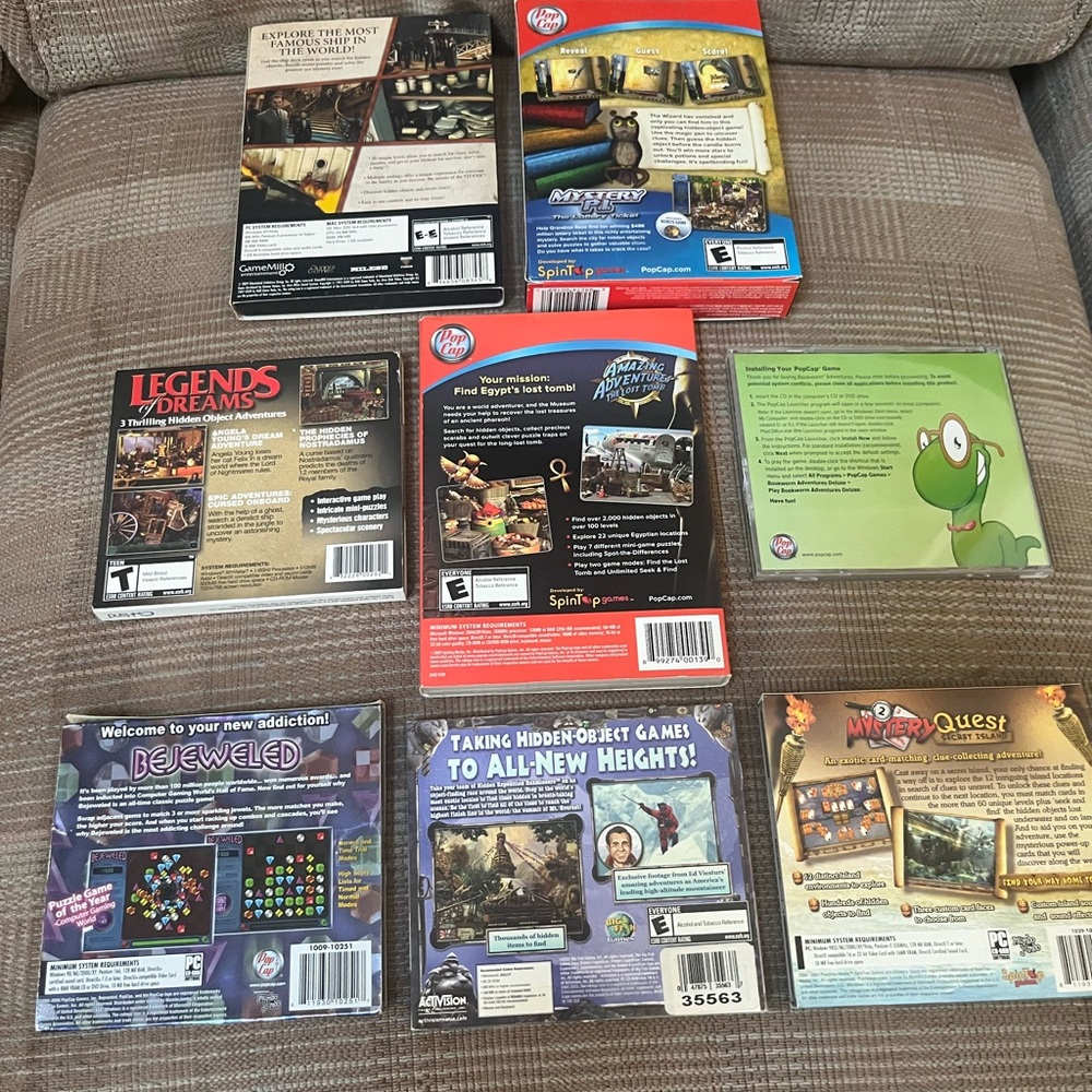 Computer games.
